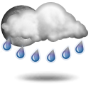 Wettervorhersage für Heute: teils starker Regen